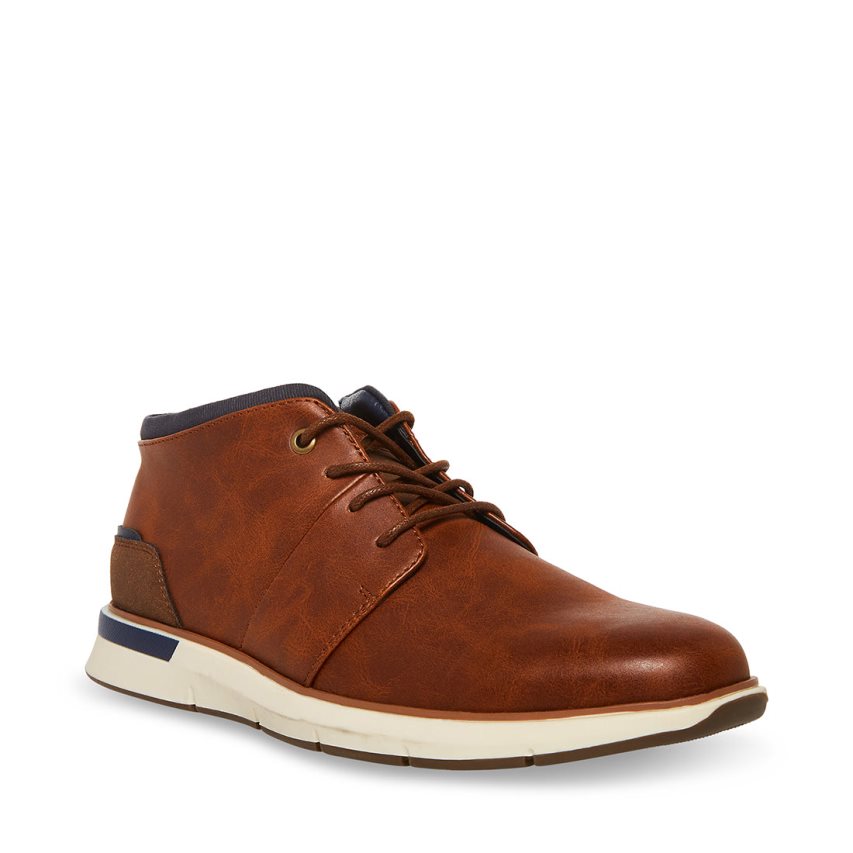 Brown Steve Madden Collier Men's Chukka Boots | PH 3756QML